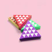 Triangular Tray Lid Boxes