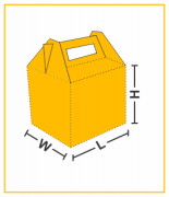 Gable Shape Boxes