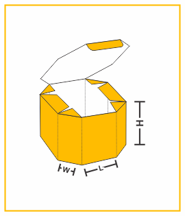Octagon Shape Boxes
